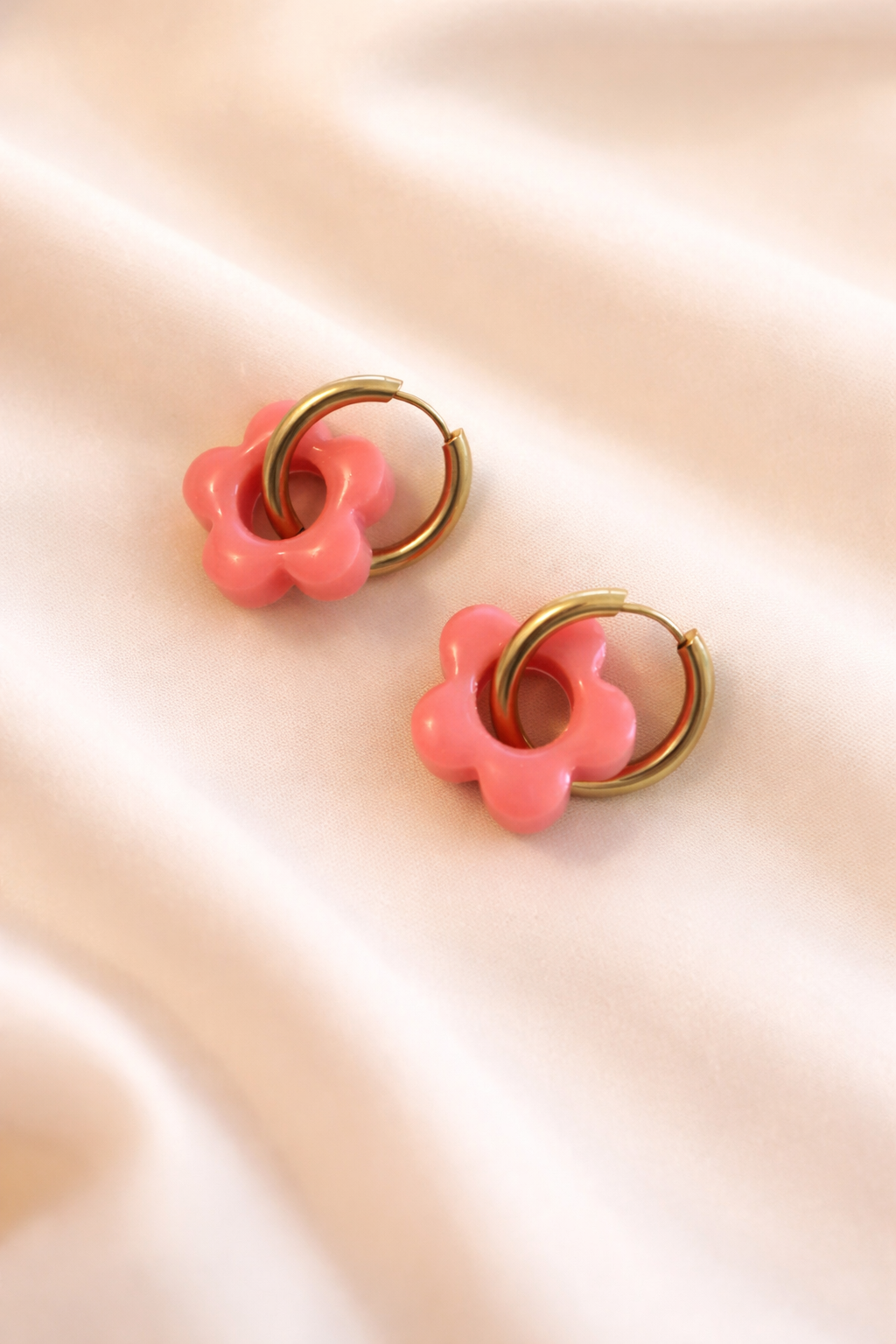 Boucles d'oreilles PAOLA - Corail