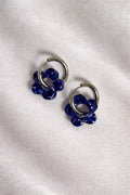 Boucles d'oreilles HANNA - Eclat bleu nuit