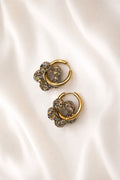 Boucles d'oreilles ARYA - Kaki doré