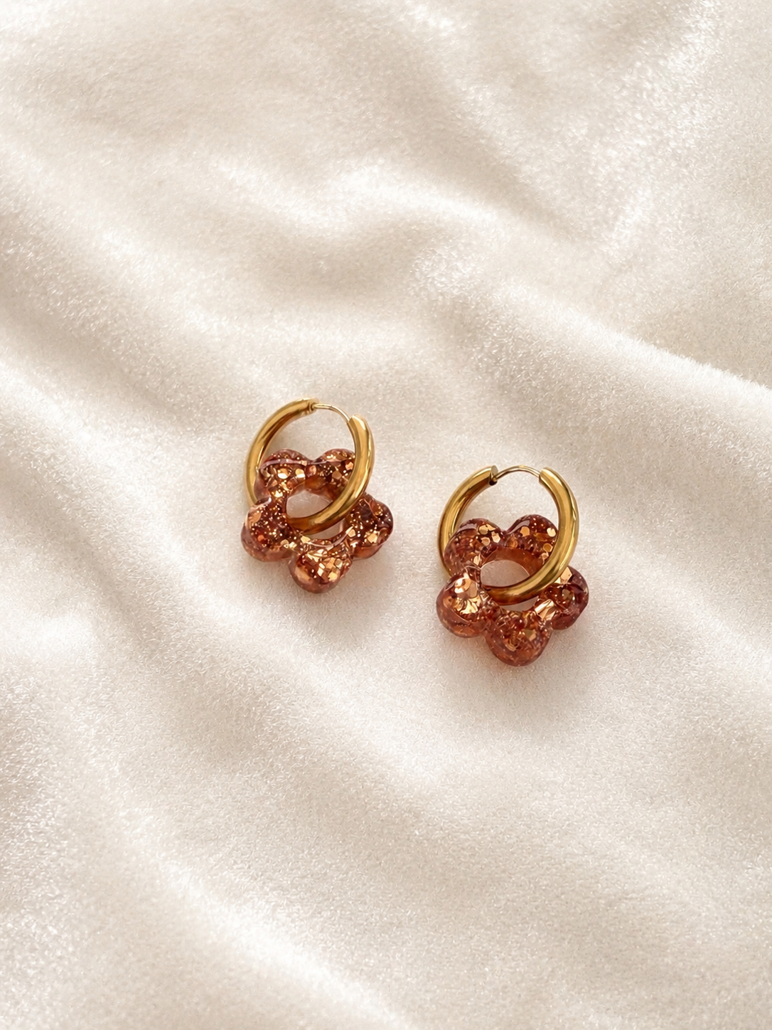 Boucles d'oreilles HANNA - Bronze