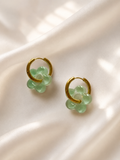 Boucles d'oreilles PAOLA - Eclat Vert
