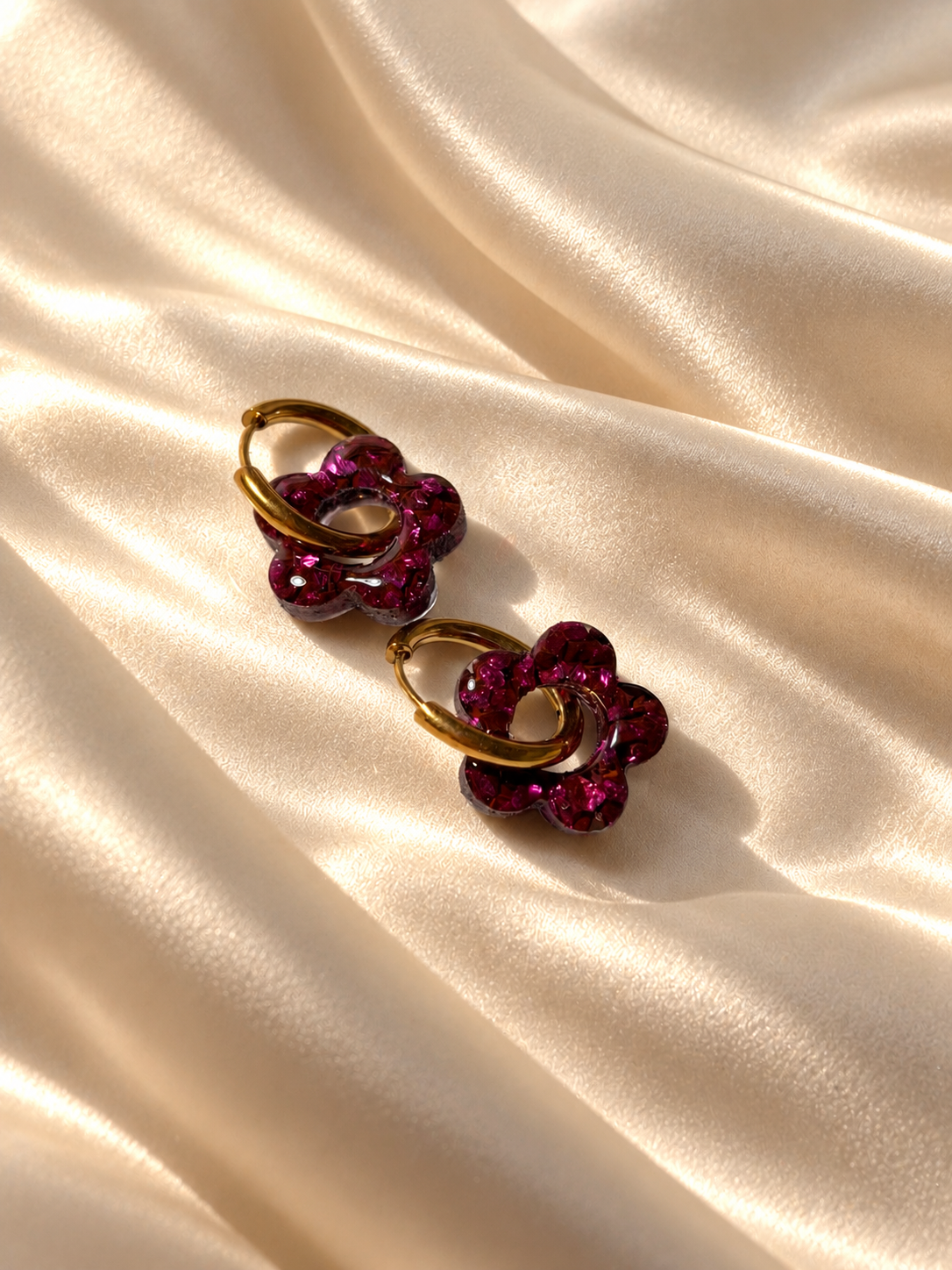 Boucles d'oreilles PAULINA - Bordeaux