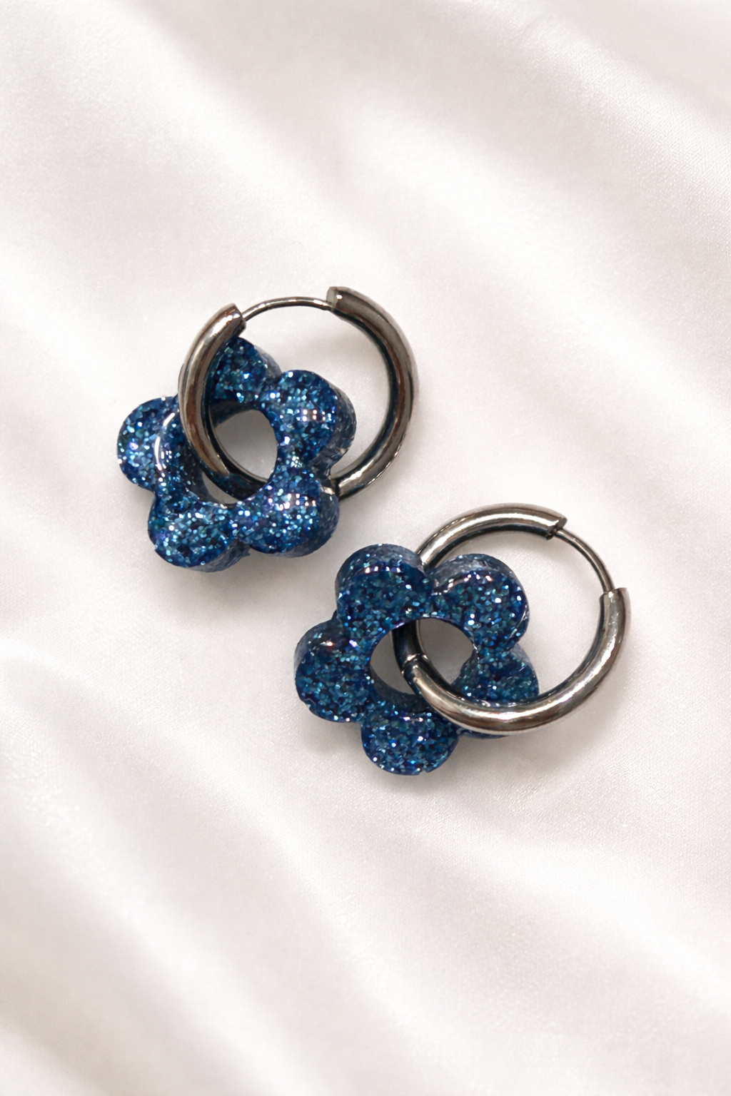Boucles d'oreilles ARYA - Bleu roi