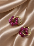 Boucles d'oreilles SONYA - Rose