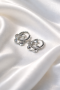 Boucles d'oreilles SONYA - Eclat argenté